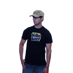 Black Oversized T-Shirt – “Social Introvert” Edition